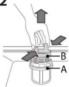 PRIVILEG RSBC 3B19 X - CLEANING THE FILTER ASSEMBLY - 2