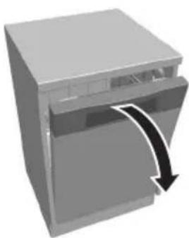 SIBIR GS 55S 41024 - Gerätetür öffnen - 1