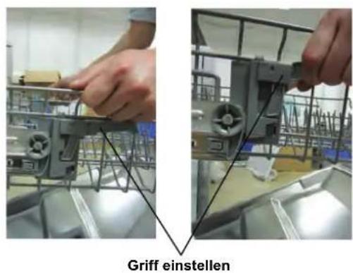 Nabo GSI 1410 - Höhenverstellung des oberen Korbs - 1