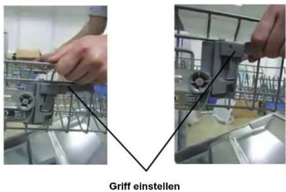 Nabo GSI 1200 - Höhenverstellung des oberen Korbs - 1
