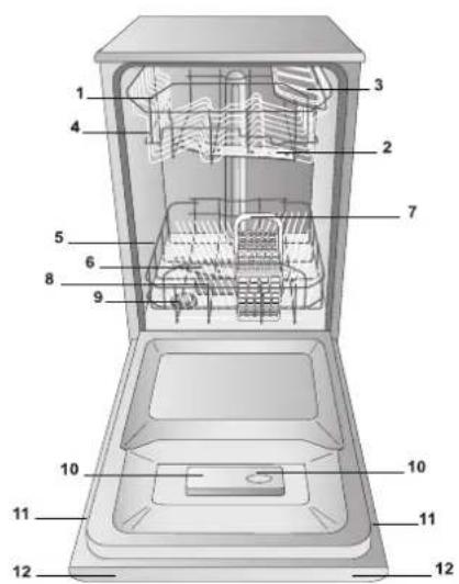 HOTPOINT LSFA+ 935 EU/HA - Загальний вигляд - 1