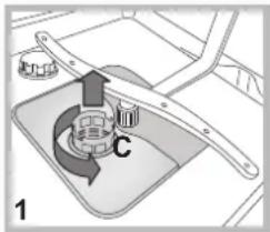 HOTPOINT LSFA+ 935 EU/HA - Чистка фильтров - 1