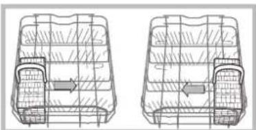 HOTPOINT LSFA+ 935 EU/HA - Корпица за прибор за јело - 2