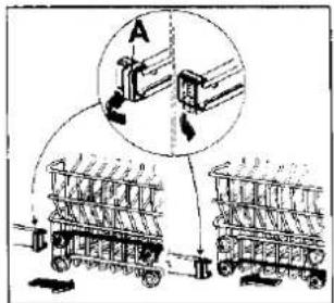 JUNO JSV4510 - Höhenverstellung des oberen Korbes - 1