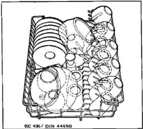 JUNO JSV4510 - Verwendung des oberen Geschirrkorbes - 1