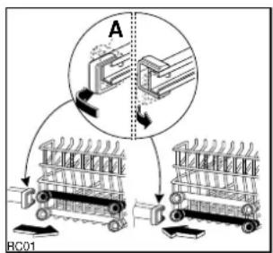 JUNO JSI5461 - Höhenverstellung des oberen Korbes - 1