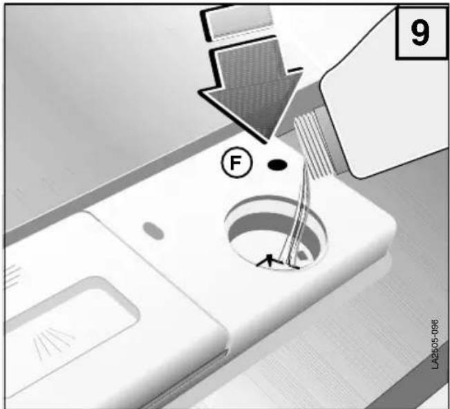 ELIN GSA 520 E - Klarspülermangelanzeige - 1