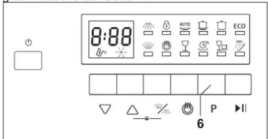 Hanseatic WQP8-J7206K - Programm wählen - 1