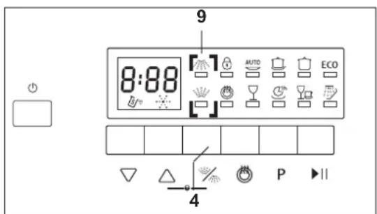 Hanseatic WQP8-J7206K - Programm wählen - 2