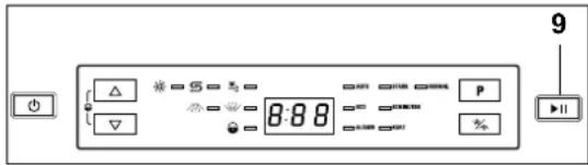 Hanseatic WQP12-U7209E - Programm starten - 1