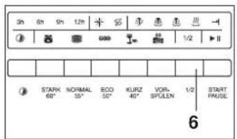Hanseatic WQP12-9227D - Programm unterbrechen - 1