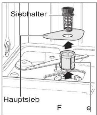 Hanseatic WQP12-9227C - Siebe reinigen - 1