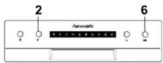 Hanseatic WQP12-7205D - Programm wechseln - 1