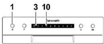 Hanseatic WQP12-7205D - Programm wählen - 3