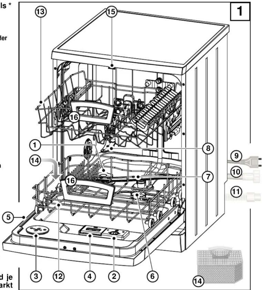 Eudora GS 654 L - Geschirrspüler-Details \* - 1