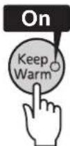 Tiger JKT-S10S - ■ Restarting the Keep Warm function - 1