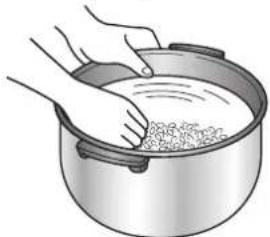 Tiger JKT-S10S - Wash the rice. (This can be done using the inner pot.) - 1