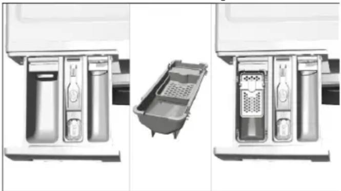 Elektra Bregenz WRZ 21470 - Flüssigwaschmittelbehälter: - 1