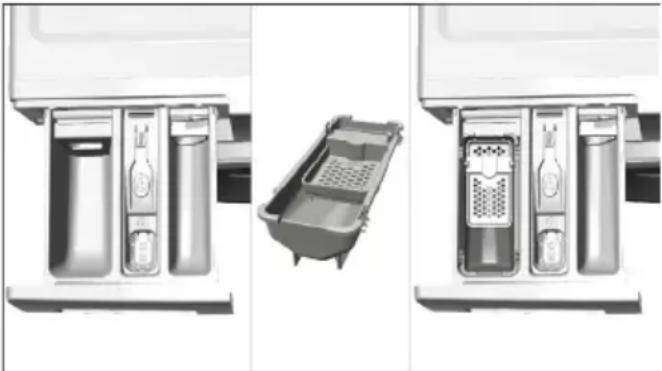 Elektra Bregenz WAF 61423 A - Flüssigwaschmittelbehälter: - 1