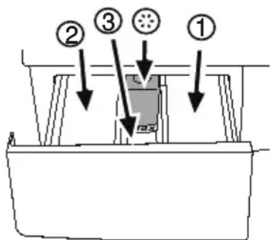 Elektra Bregenz WAF 61423 A - Waschmittelschublade - 1
