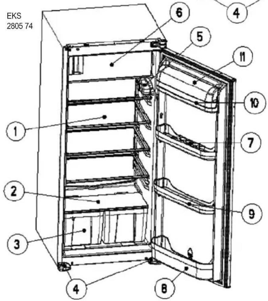 ORANIER EKS 2801 - Legende: - 2