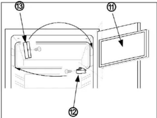 ORANIER EKS 2801 - Wechsel des Türanschlages - 1