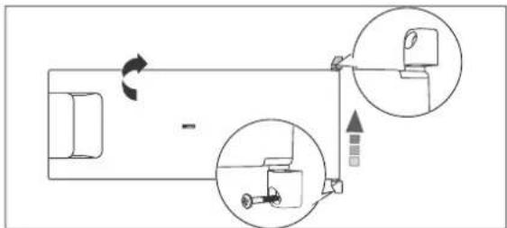 Hanseatic HEKS 8854GA1 - Changing the door hinges of the freezer compartment - 1