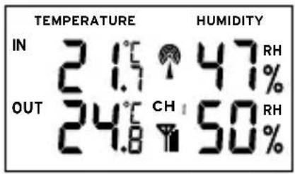 Tchibo 297690 - Temperatur und Luftfeuchtigkeit - 1