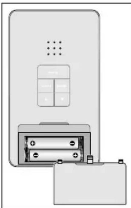 Tchibo 291793 - Basisstation - Batterien einlegen - 1