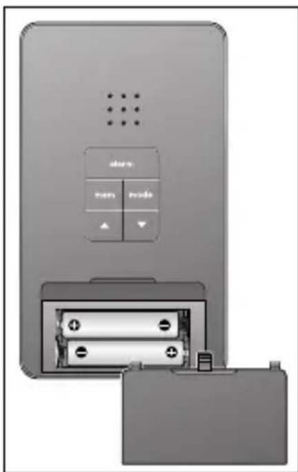Tchibo 283851 - Basisstation - Batterien einlegen - 1