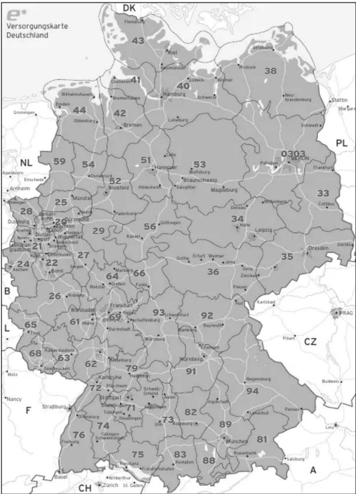 Tchibo 271760 - Regionenkarte - 1