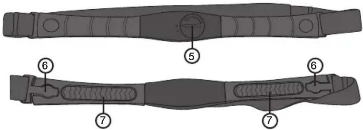 Clas Ohlson D02I710 - Brystbånd - 1