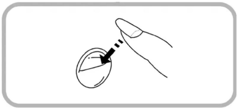 Menuett 809-031 - Przycisk szycia wstecz - 1