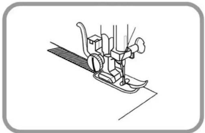 Menuett 809-031 - Stretchoverlock (åpen) - 2