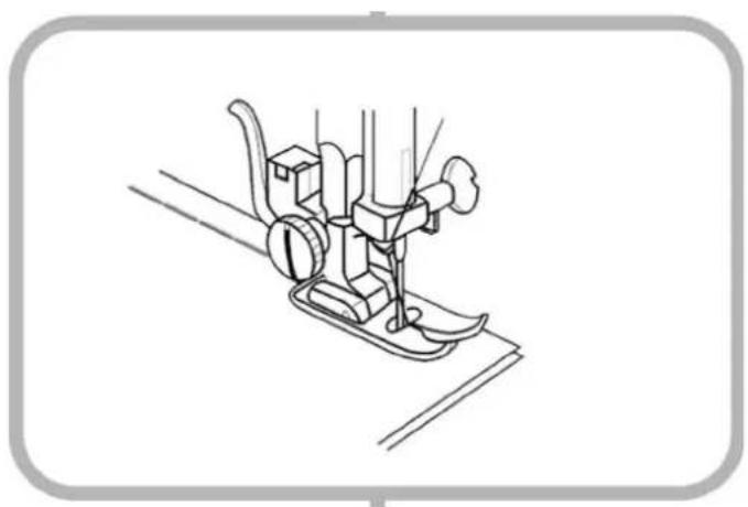 Menuett 809-031 - Triple straight stitch - 2