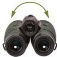 Vortex Talon HD 10x42 - Adjust the interpupillary distance - 2