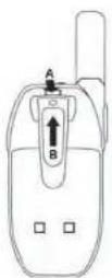 DeTeWe Outdoor 8000 - Gürtelclip entfernen / montieren - 1
