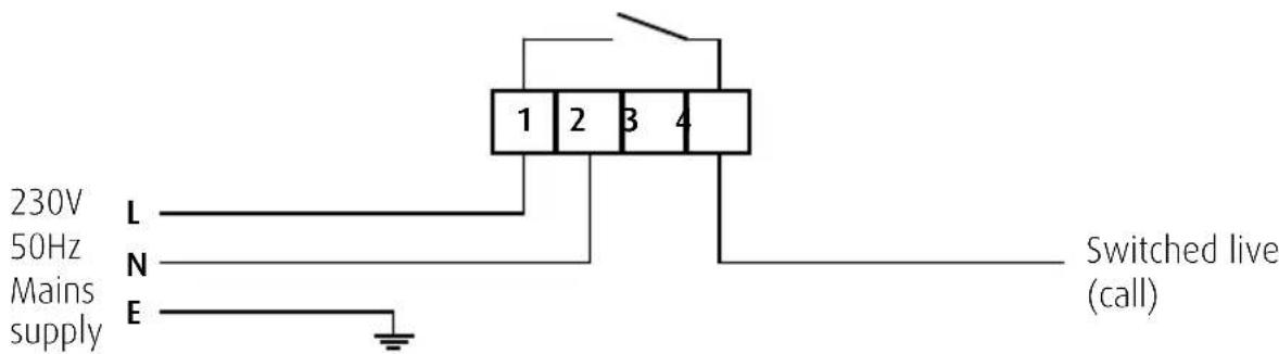 Horstmann HTT4 - Internal wiring diagram - 1