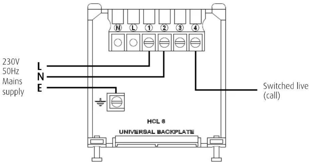 Horstmann HTT4 - Wiring Diagram and Electrical Connections for the HRT4-A, HFT4 and HTT4 - 1