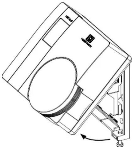 Horstmann HRT4-B - Fitting the thermostat to the wall plate - 1