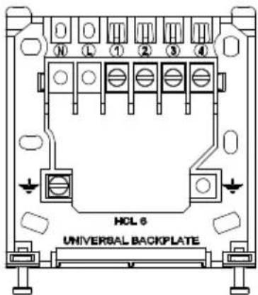 Horstmann HRT4-B - Fitting the wall plate - 1