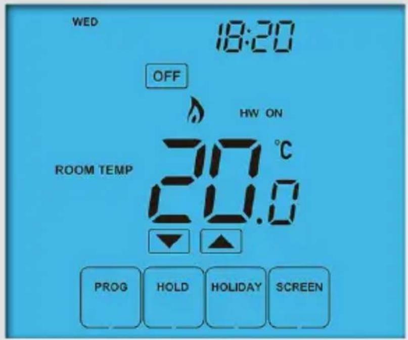 Heatmiser Touch-HWN - Model: Touch-HWN - 1