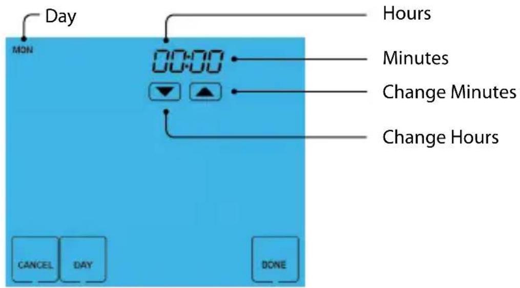 Heatmiser Touch-HWN - Setting the Clock - 2
