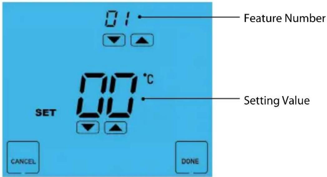 Heatmiser Touch-HWN - Adjusting the Optional Settings - 2