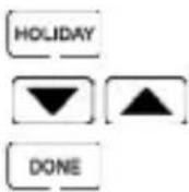 Heatmiser Touch-HWN - Holiday - 1
