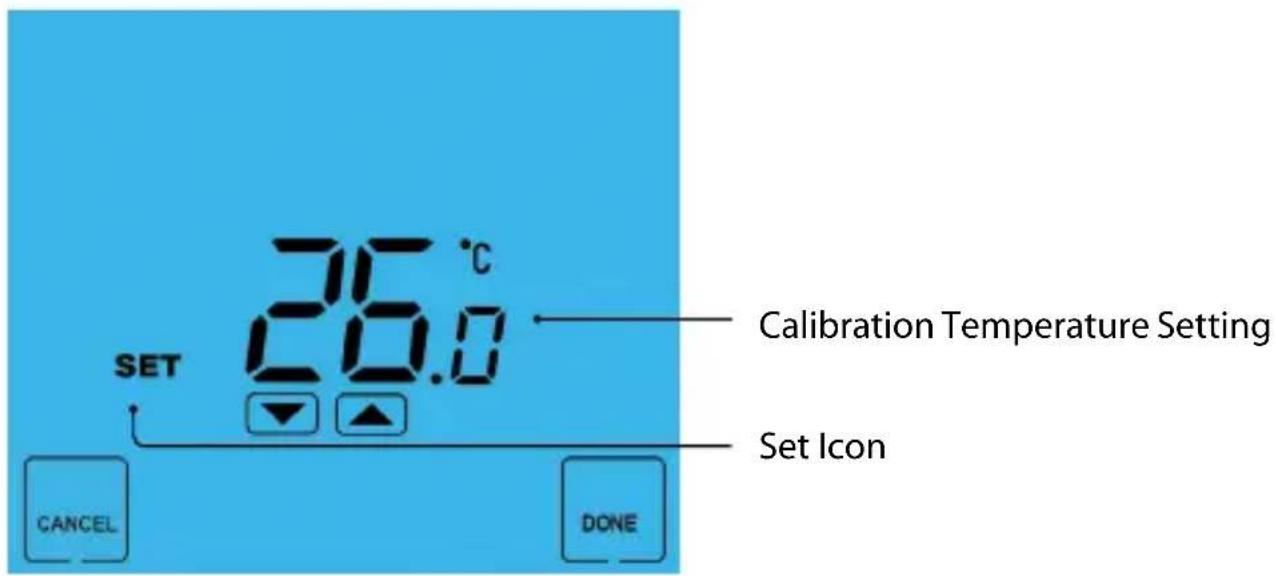 Heatmiser Touch-HWN - Re-calibrating the Thermostat - 1