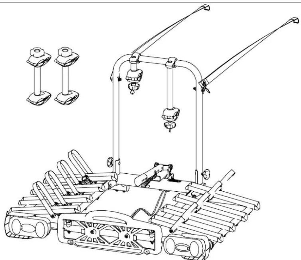 Uebler F41 - Fahrradträger für Anhängevorrichtung - 1