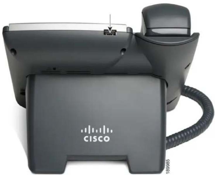 CISCO SPA 501G - Aufladen des Mobiltelefons über das Cisco SPA 525G2 - 1