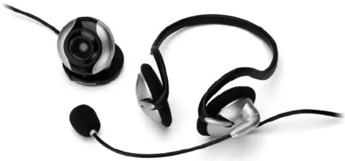 MEDION P86007 (MD 86511) - HD-Webcam mit Headset - 1