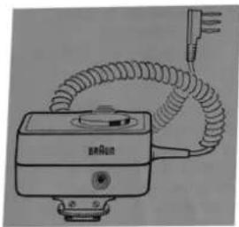 BRAUN VarioComputer 370 BVC - Verwendung des Blitzgerätes mit Olympus OM 2 Kameras - 1